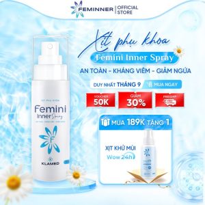 Xịt Phụ Khoa Femini Inner Spray 30ml